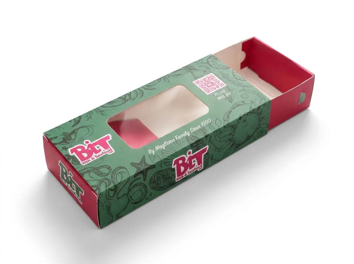 Kuti sllajder me dritare transparente — ERA Print Pack